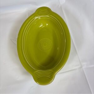 Fiesta Ware Lemongrass Individual Casserole Dish RETIRED New 9”